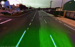 Illustration for article titled Google Street View Glitches Show A Haunting Digital World